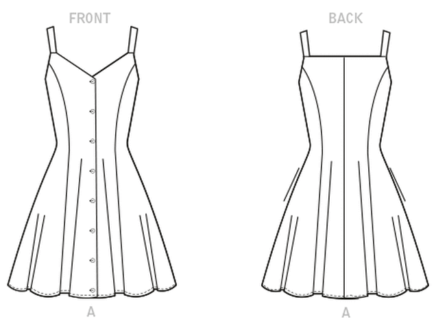 Symmetrical Separate: Sinclair Patterns Amaya Skirt