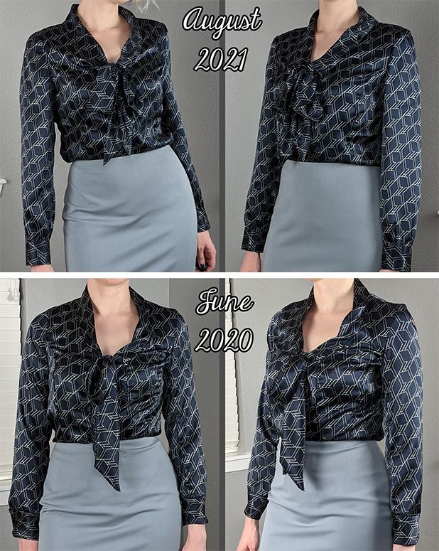 Silk Sequel: Another Attempt at Style Arc Tiffany Blouse