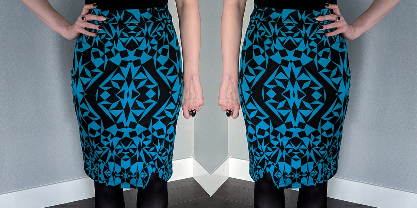 Symmetrical Separate: Sinclair Patterns Amaya Skirt